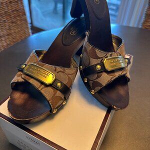 Coach Sandals Heels